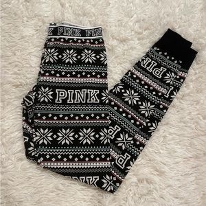 *SOLD* NWOT Victoria’s Secret Pink sleep leggings
